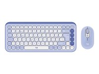 Logitech POP ICON COMBO Schweiz Lila/Offwhite