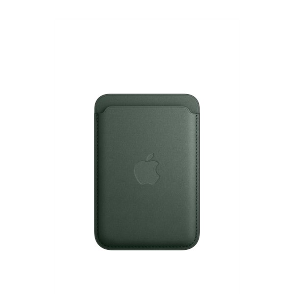 Apple iPhone Feingewebe Wallet mit Magsafe, Immergrün