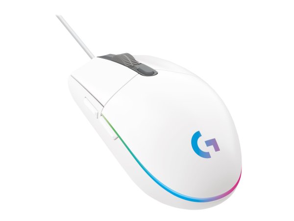 Logitech G203 kabelgebundene Gamingmaus, Weiß