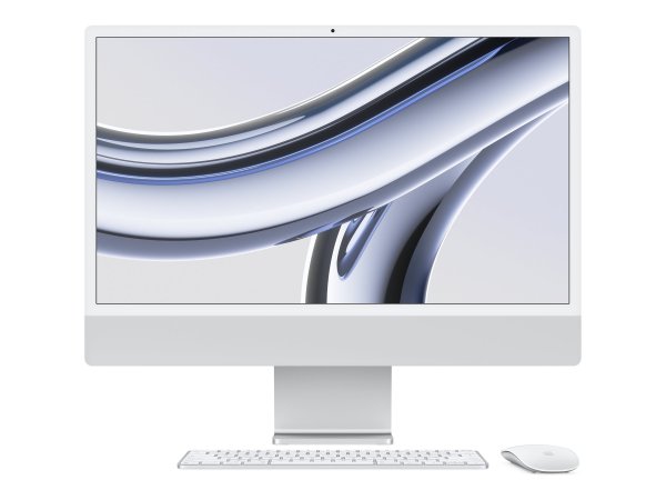 Apple iMac 24“, Silber, M3 Chip mit 8-Core CPU, 10-Core GPU und 16-Core Neutral Engine, 16GB, 2TB SS