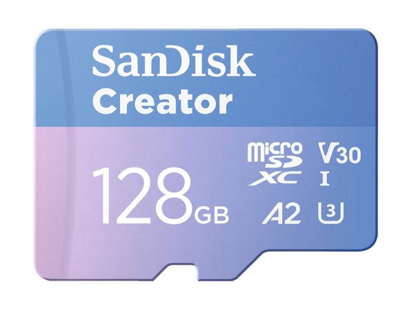 SanDisk Creator MicroSD Speicherkarte, 128GB