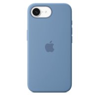 Apple iPhone 16e Silikon Case Winterblau